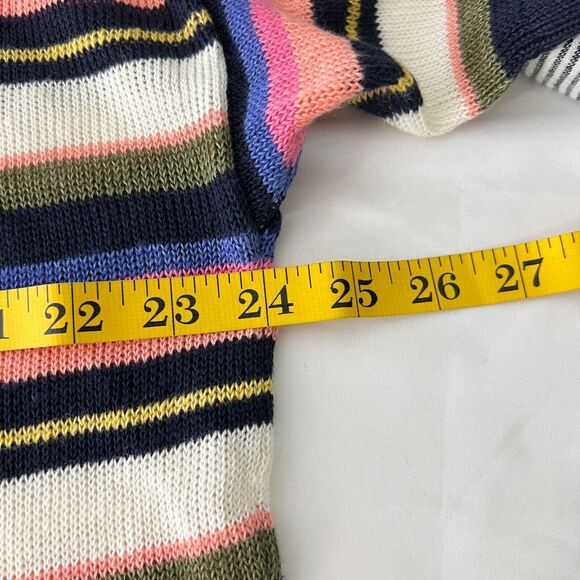 Talbots 100% Linen Knit Short Sleeve Pullover Sweater Top Plus Size 2X Petite - Picture 10 of 11